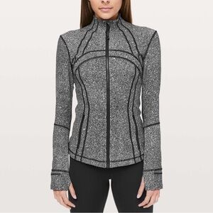 Gray Zip-Up Jacket